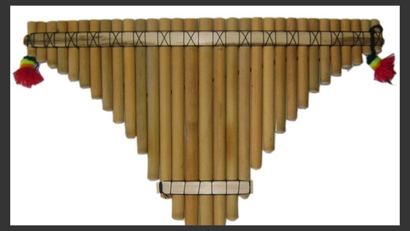 Entre los instrumentos diseñados figuran las “antaras”, que provienen de la familia de los sikus.