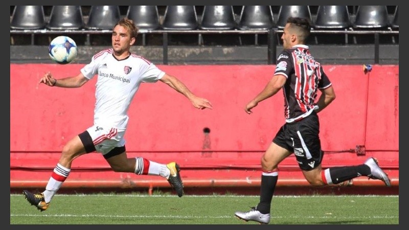 Nadalín, en acción con la Reserva.