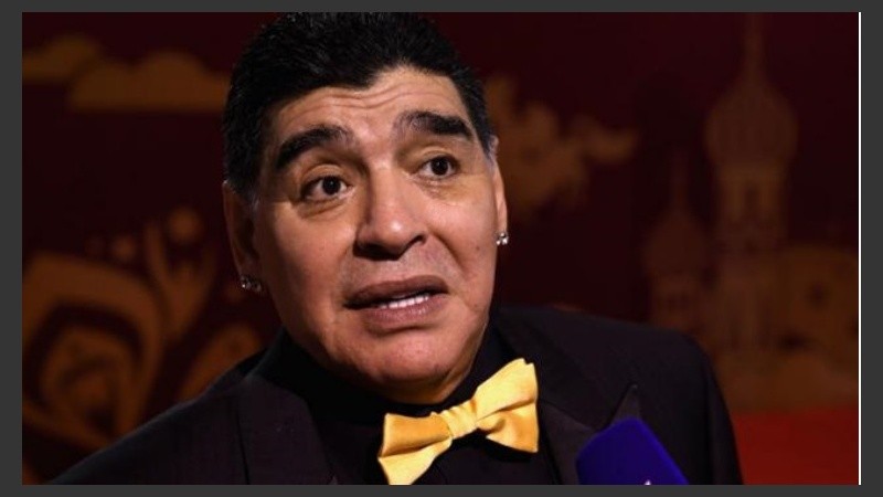A Maradona no le gusta cómo juega Argentina y lo hizo saber.