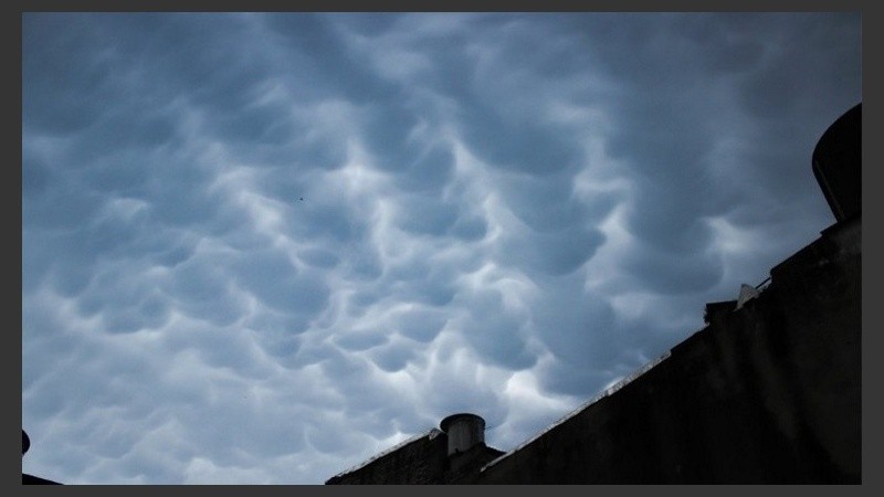 Las nubes vienen llegando y con ellas la lluvia.