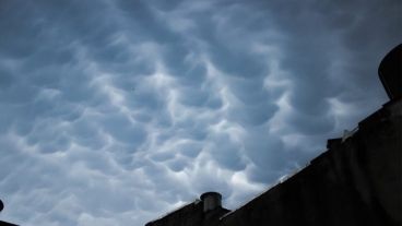 Las nubes vienen llegando y con ellas la lluvia.