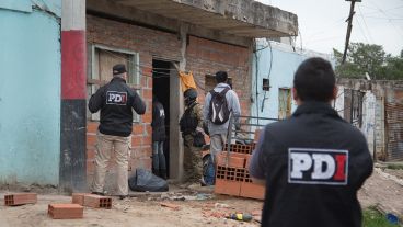 Un gran despliegue policial en el sur.