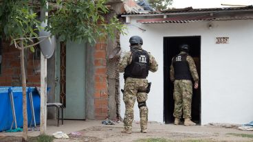 Un gran despliegue policial en el sur.