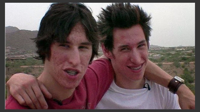 Los gemelos Matt y Mike Schlepp.