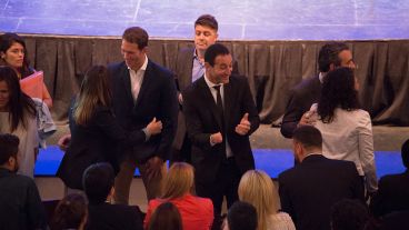 Postales de la jura de los concejales electos en el teatro La Comedia. (Alan Monzón/Rosario3.com)