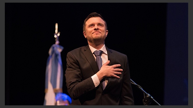 Postales de la jura de los concejales electos en el teatro La Comedia. (Alan Monzón/Rosario3.com)
