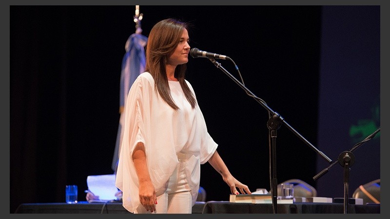 Postales de la jura de los concejales electos en el teatro La Comedia. (Alan Monzón/Rosario3.com)