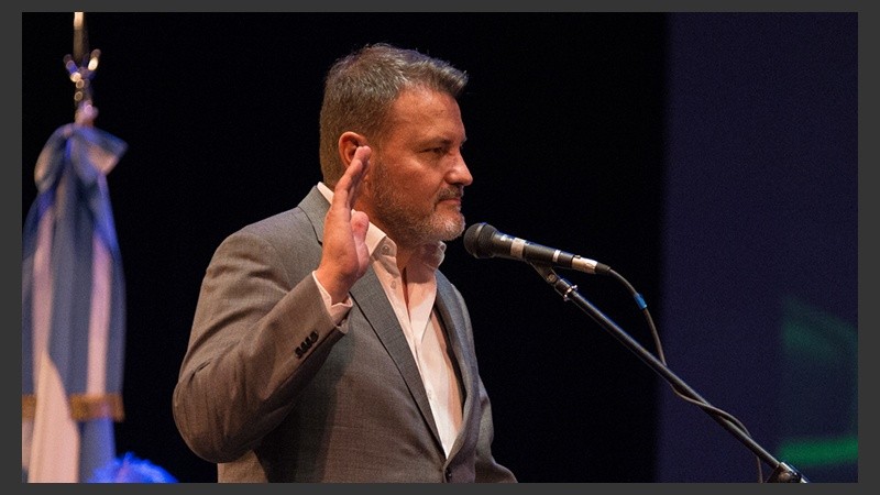 Postales de la jura de los concejales electos en el teatro La Comedia. (Alan Monzón/Rosario3.com)