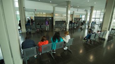 El hombre murió en el Heca.