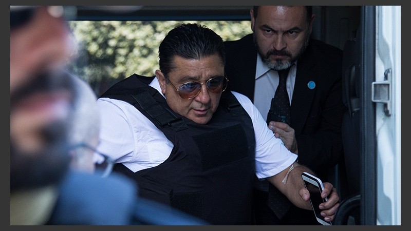 Luis Paz fue detenido el lunes en el centro de Rosario.