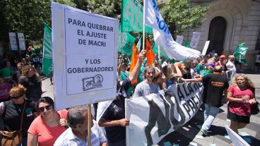 La movilización fue contra las reformas que impulsa el Ejecutivo nacional.