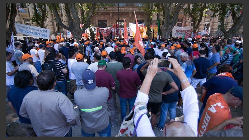La movilización fue contra las reformas que impulsa el Ejecutivo nacional.