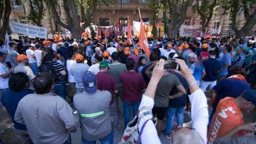 La movilización fue contra las reformas que impulsa el Ejecutivo nacional.