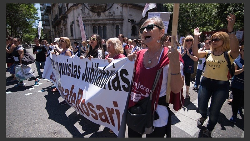 La movilización fue contra las reformas que impulsa el Ejecutivo nacional.