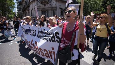 La movilización fue contra las reformas que impulsa el Ejecutivo nacional.