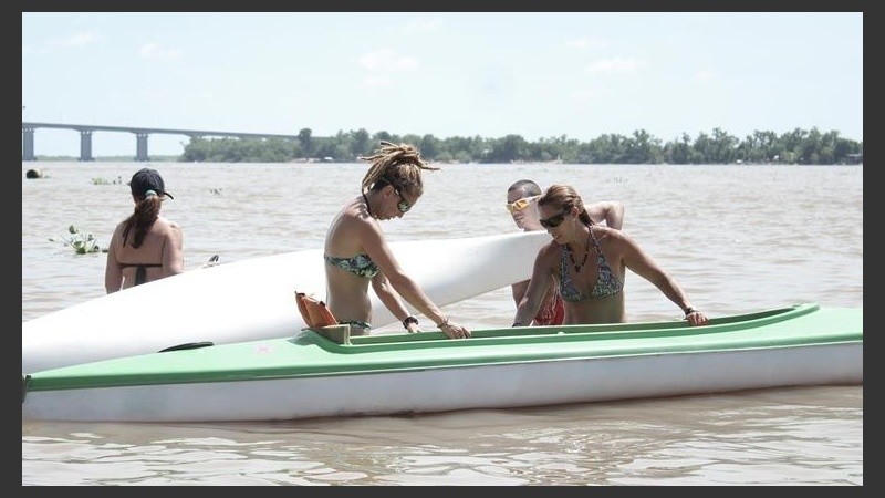 Jornadas ideales para disfrutar del río, mientras el cielo lo permita.