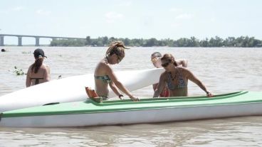 Jornadas ideales para disfrutar del río, mientras el cielo lo permita.