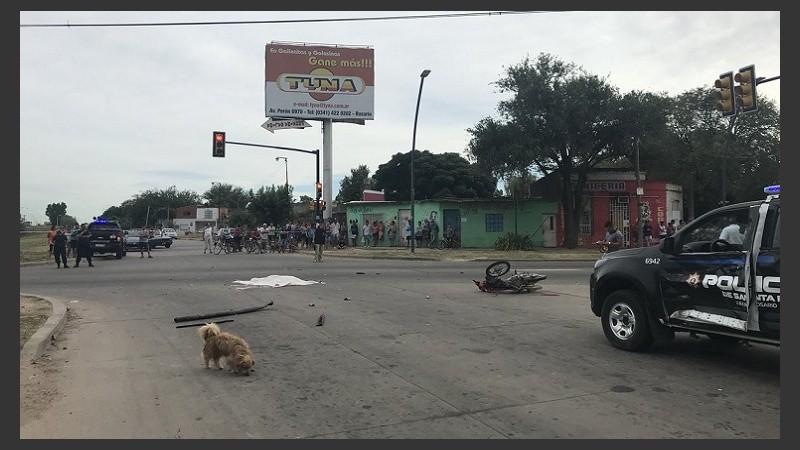 El joven que murió tenía 23 años y era albañil.