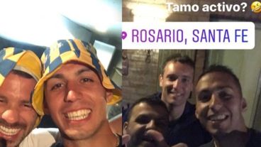 Tobio le dedicó una historia de Instagram al 10 leproso.