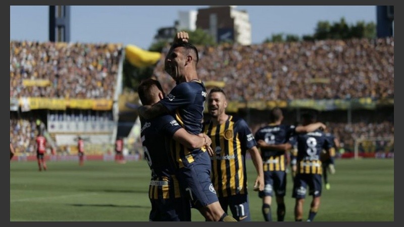 Toda la felicidad de Herrera en el gol. 