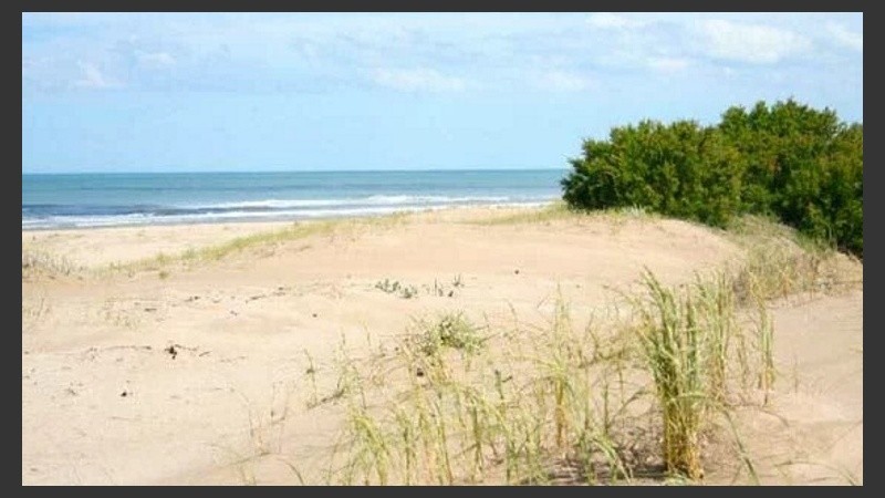 El hecho se registró este domingo en los médanos de Pinamar.