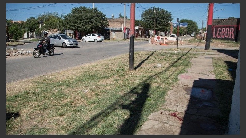 El lugar donde se produjo el homicidio.