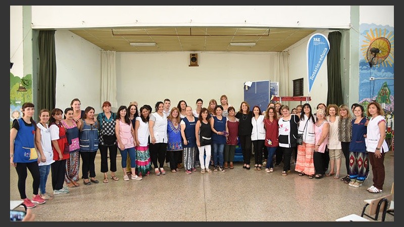 Los trabajos se realizaron en el marco del programa “Todos por la Escuela”.