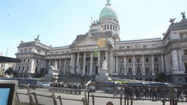 El Congreso vallado otra vez.