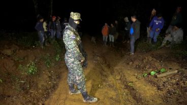 Los equipos de emergencia en la zona del siniestro.