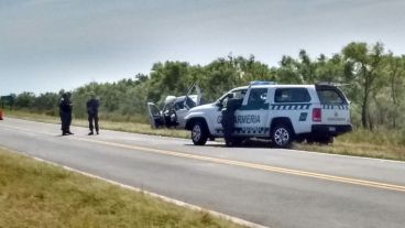 El siniestro vial ocurrió en el kilómetro 18 del puente.
