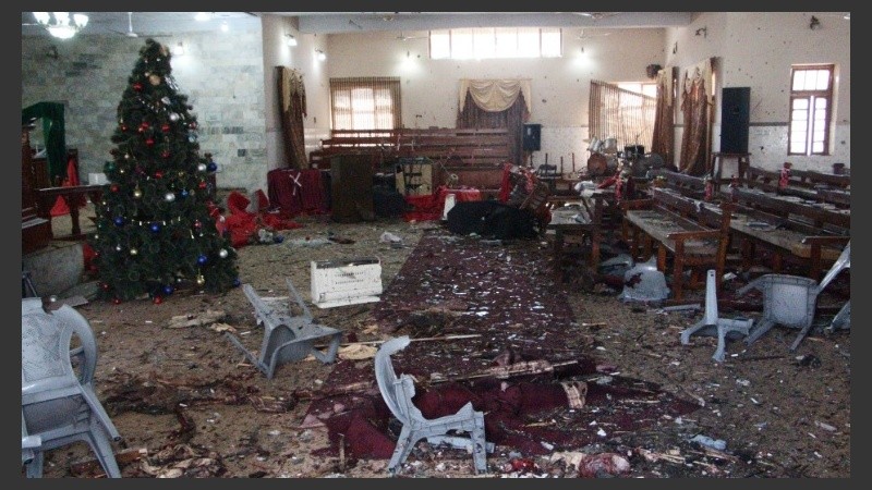 Así quedó el lugar tras un nuevo golpe contra un símbolo religioso en el país asiático.