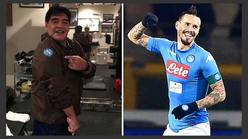 Lejos de amargarse, Diego se alegró por compartir el mejor registro.