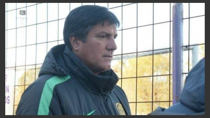 Chamot, cuando fue coordinador de las inferiores.