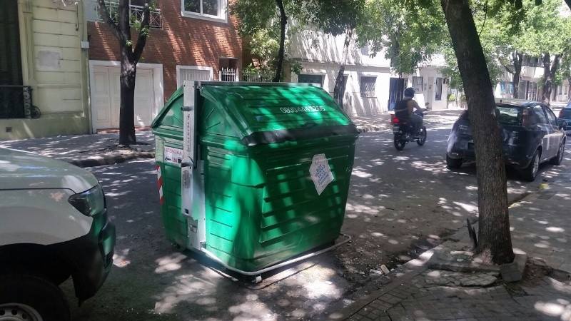 El contenedor en cuestión