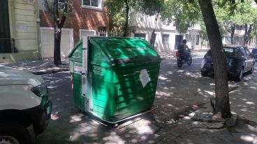 El contenedor en cuestión