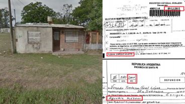 El domicilio de uno de los prestanombres en Venado Tuerto y la nueva denuncia.