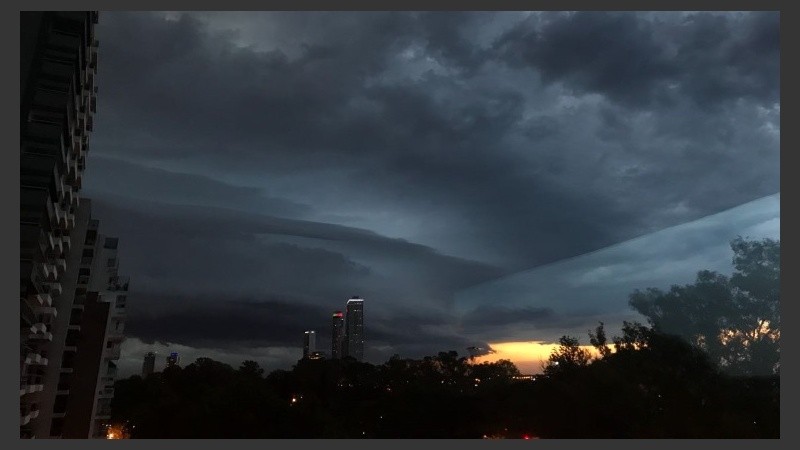 Las nubes de lluvia finalmente 