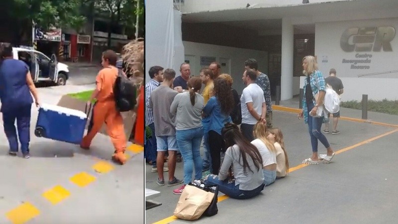 La cirugía se realizó este sábado a la mañana en el sanatorio Parque.