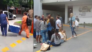 La cirugía se realizó este sábado a la mañana en el sanatorio Parque.