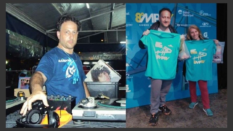 Además de deportista, Miguel era DJ.