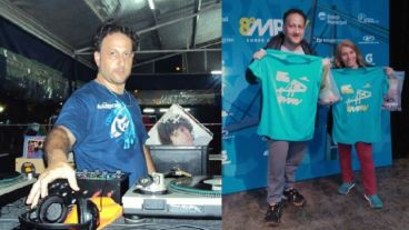 Además de deportista, Miguel era DJ.