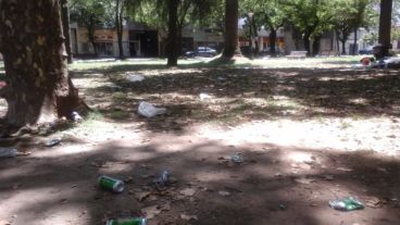 Postales de una noche descontrolada.