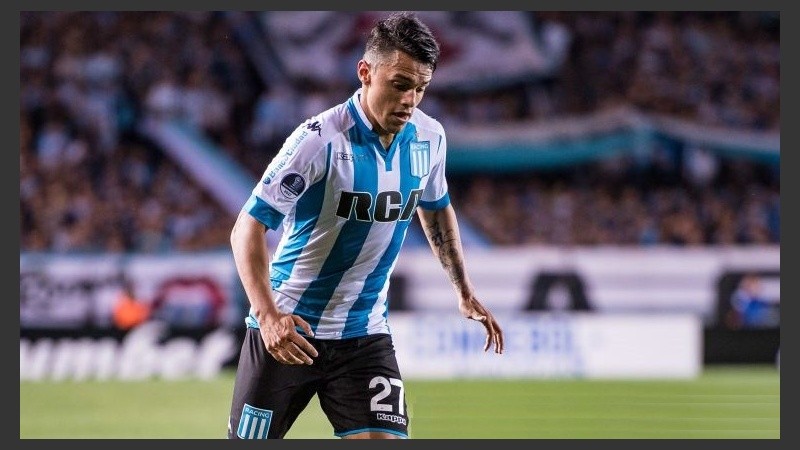 Cuadra juega en Racing.