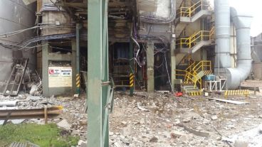 Las imágenes dentro de la empresa Cofco, ex Nidera.