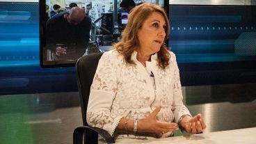 La intendenta estuvo en De 12 a 14 este viernes.