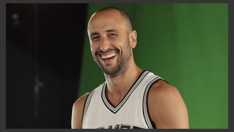 Manu disfruta su increíble momento. 