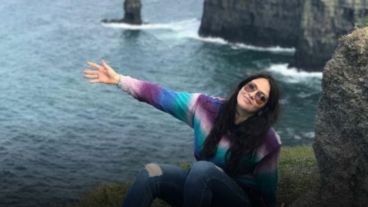 La joven médica había vuelto al país por las fiestas.