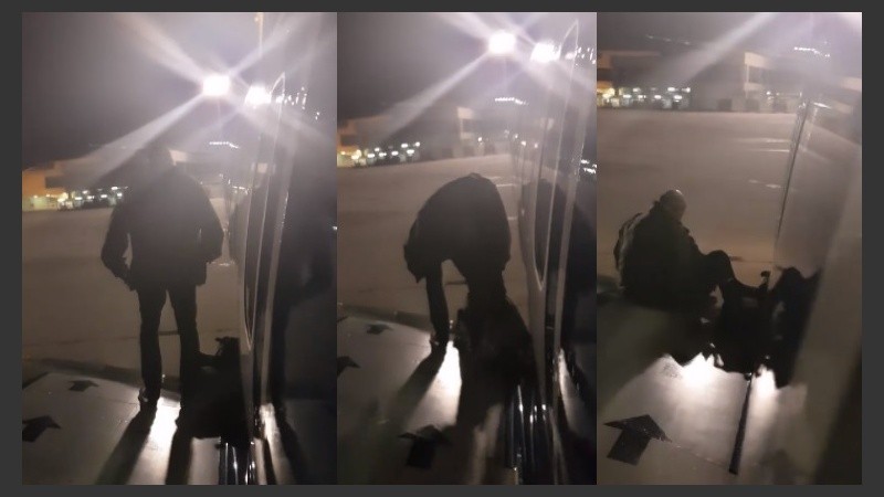 El vuelo había salido una hora más tarde de lo previsto. A esto se sumó una demora de 30 minutos para el descenso.