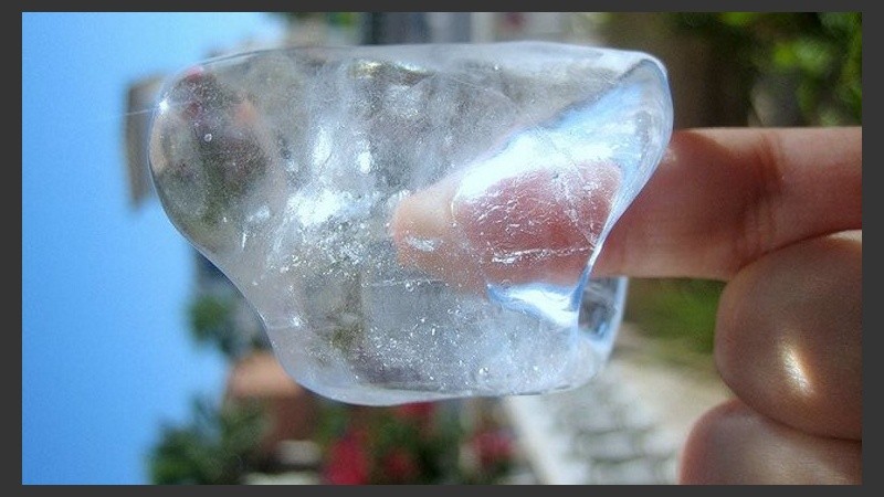 Hielo para refrescarse.