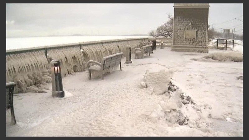 Marcas de 25 grados bajo cero que superaron records históricos en el país del norte.